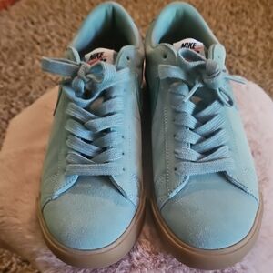 Nike Supreme X SB Blazer Low Gt Qs Cannon Blue Sneakers NWOT Mens Sz 7.5